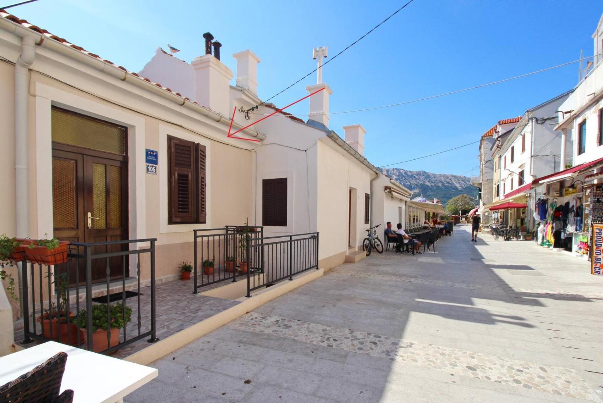 Studio Mihovil Baška Exterior foto