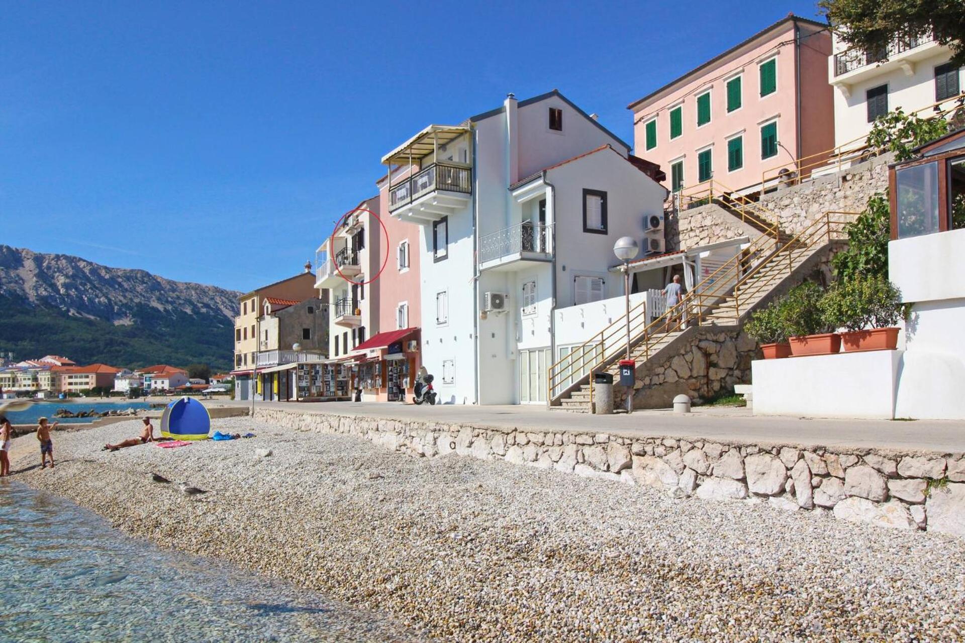 Studio Mihovil Baška Exterior foto